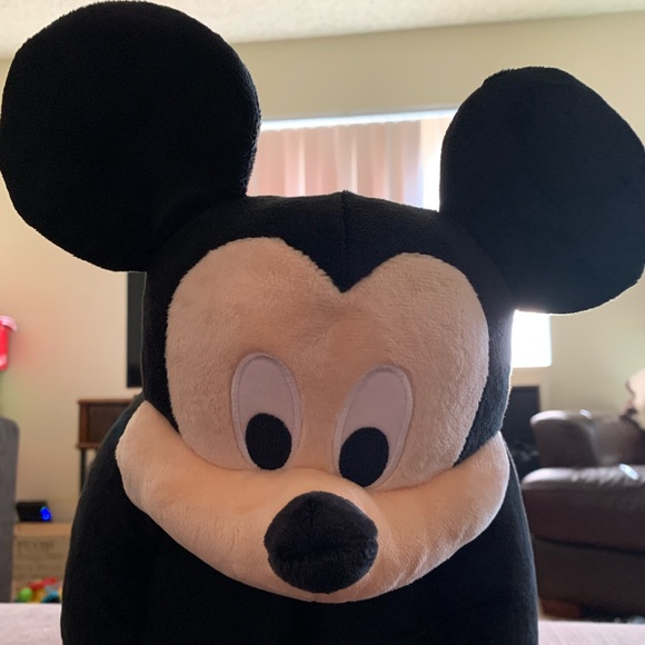 mickey mouse plush pillow